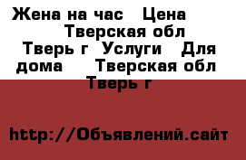 Жена на час › Цена ­ 1 000 - Тверская обл., Тверь г. Услуги » Для дома   . Тверская обл.,Тверь г.